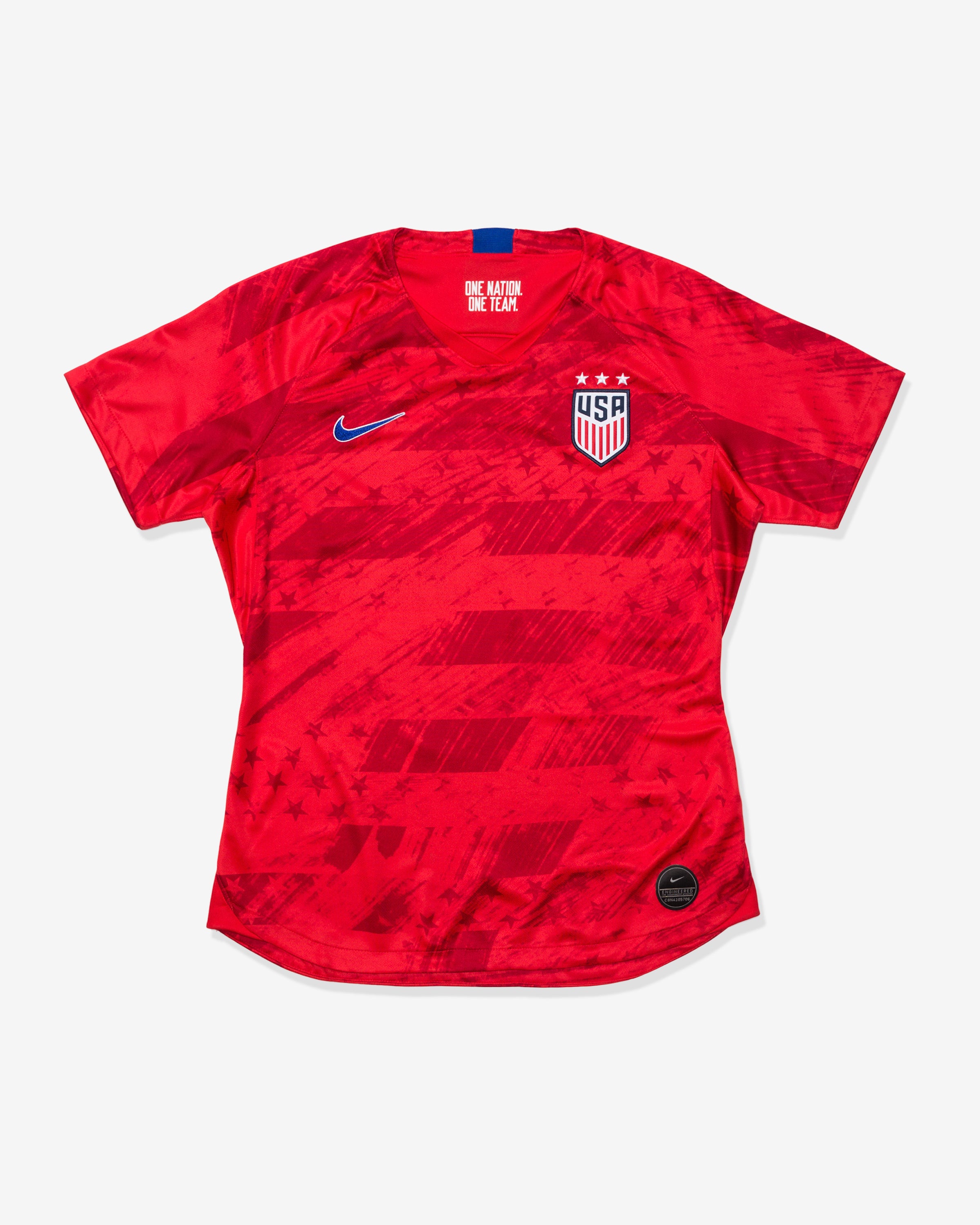 On Sale NIKE WOMEN’S U.S. STADIUM JERSEY 2019 – SPEEDRED/BRIGHTBLUE